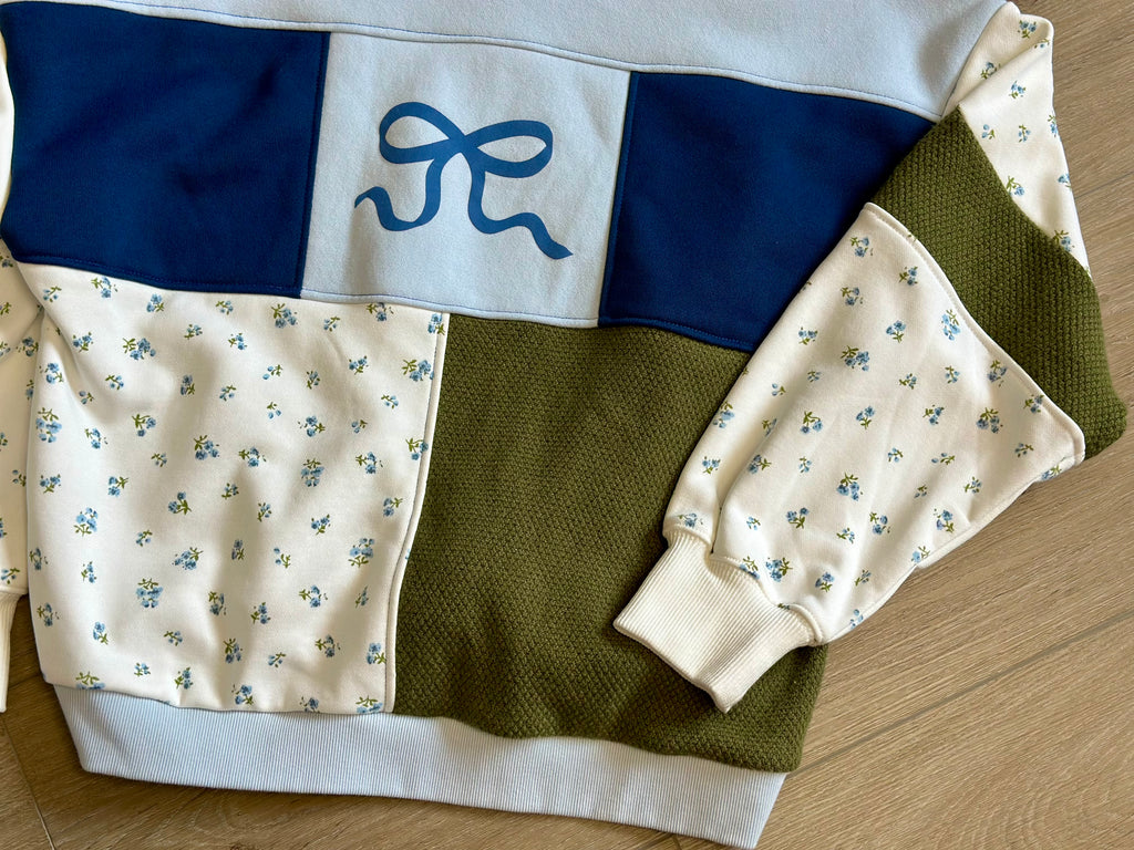 Upcycled ‘Edikted’ Brand Bow