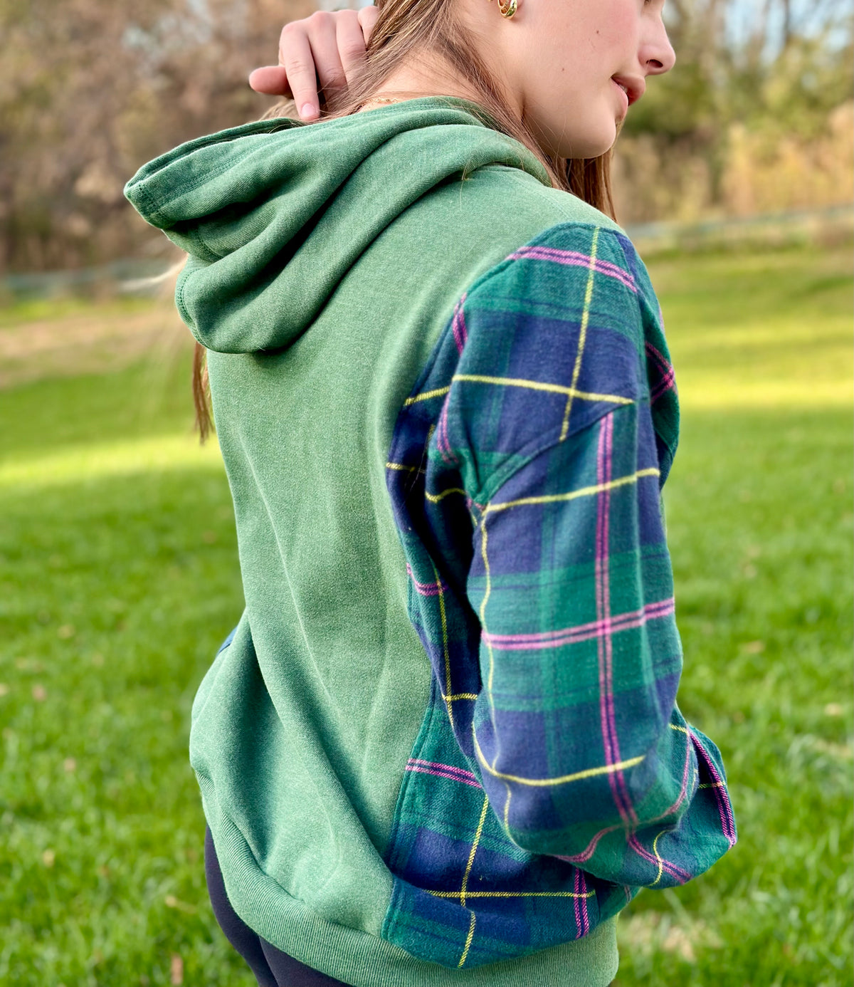 Upcycled Packers Shirt/Flannel