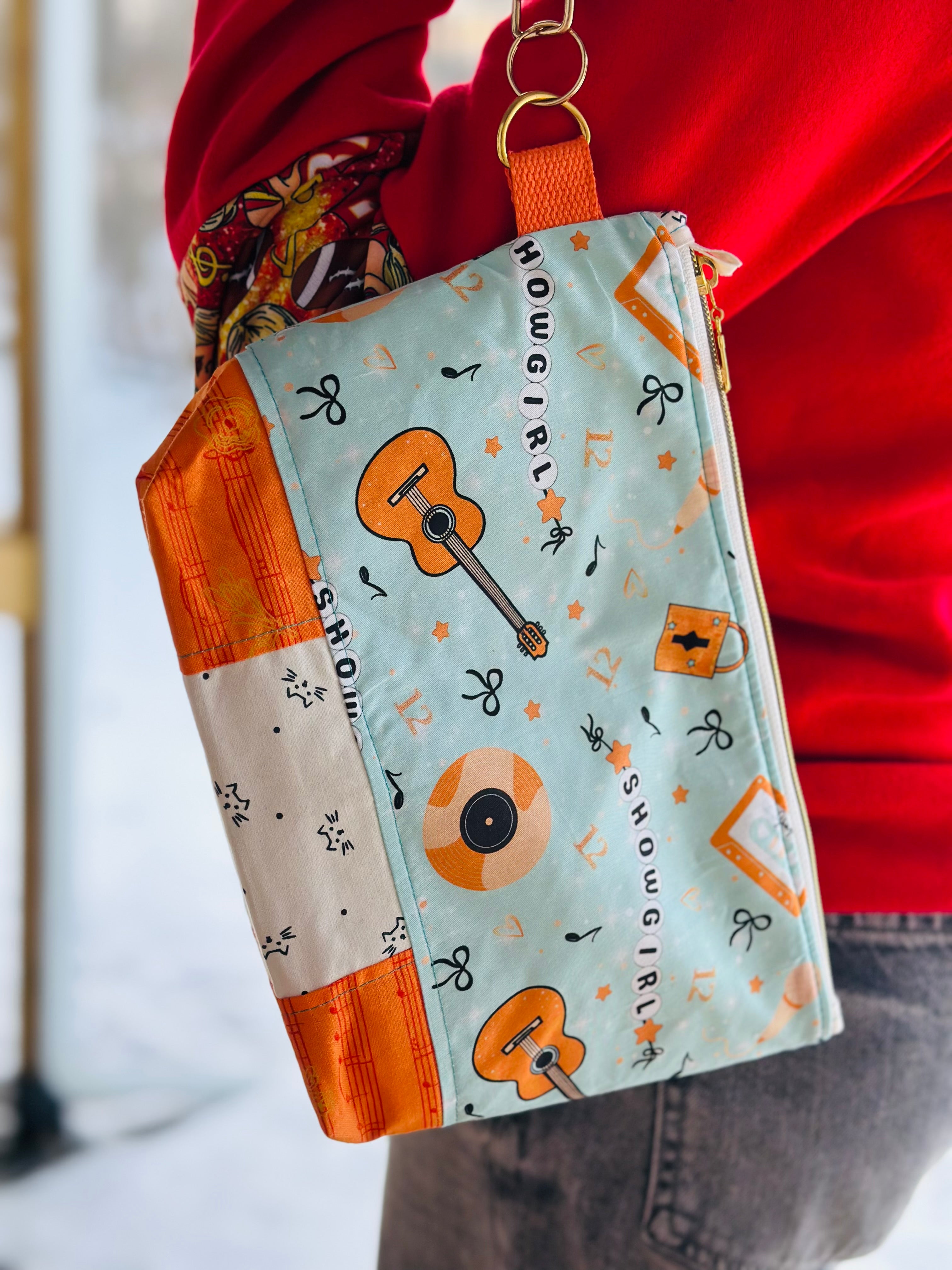 Showgirl Zip Pouch and Keyfob