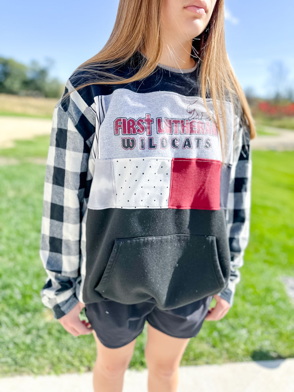 Upcycled Wildcat Sweatshirt