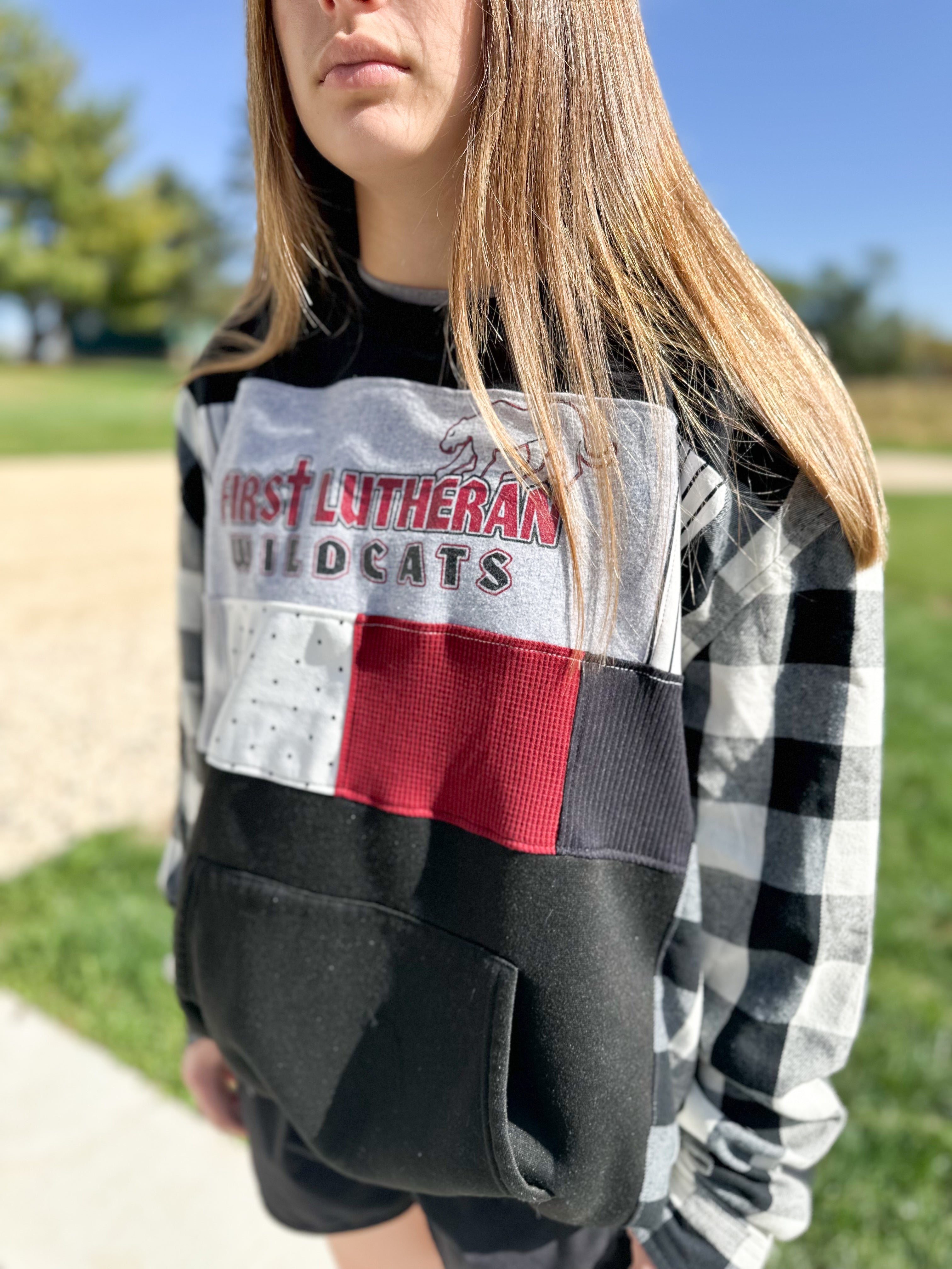 Upcycled Wildcat Sweatshirt