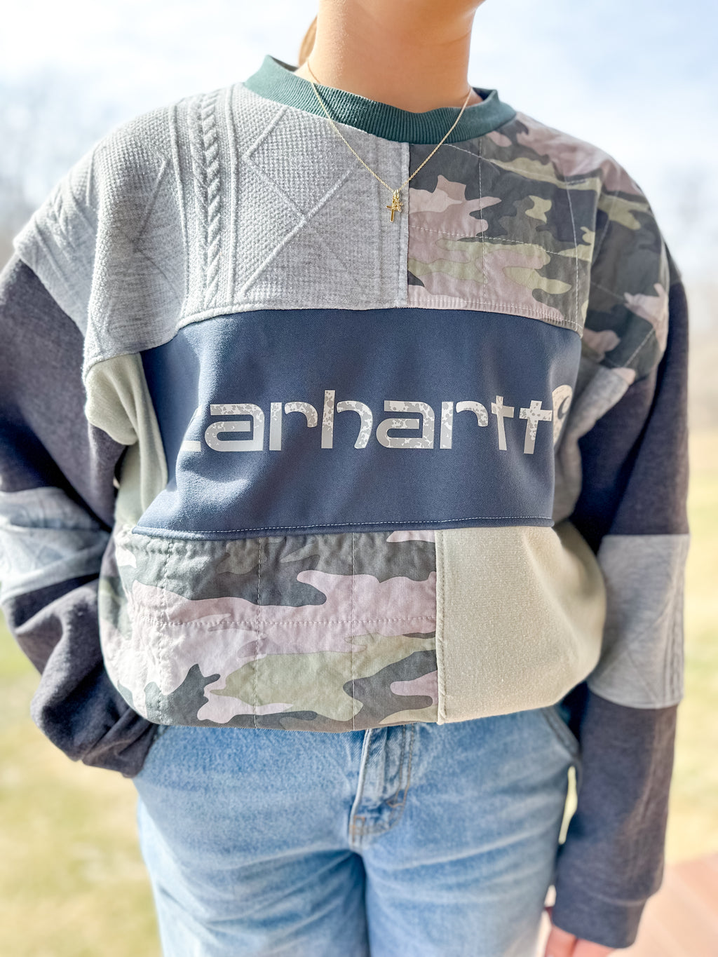 Upcycled Camo Carhartt